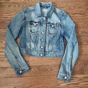 Tokyo Darling Cropped Denim Jacket – Size Medium